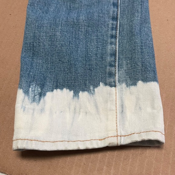 Talbots Modern Ankle Jeans Women's Sz‎ 2 Bleached Leg Medium Wash Denim - Picture 16 of 16